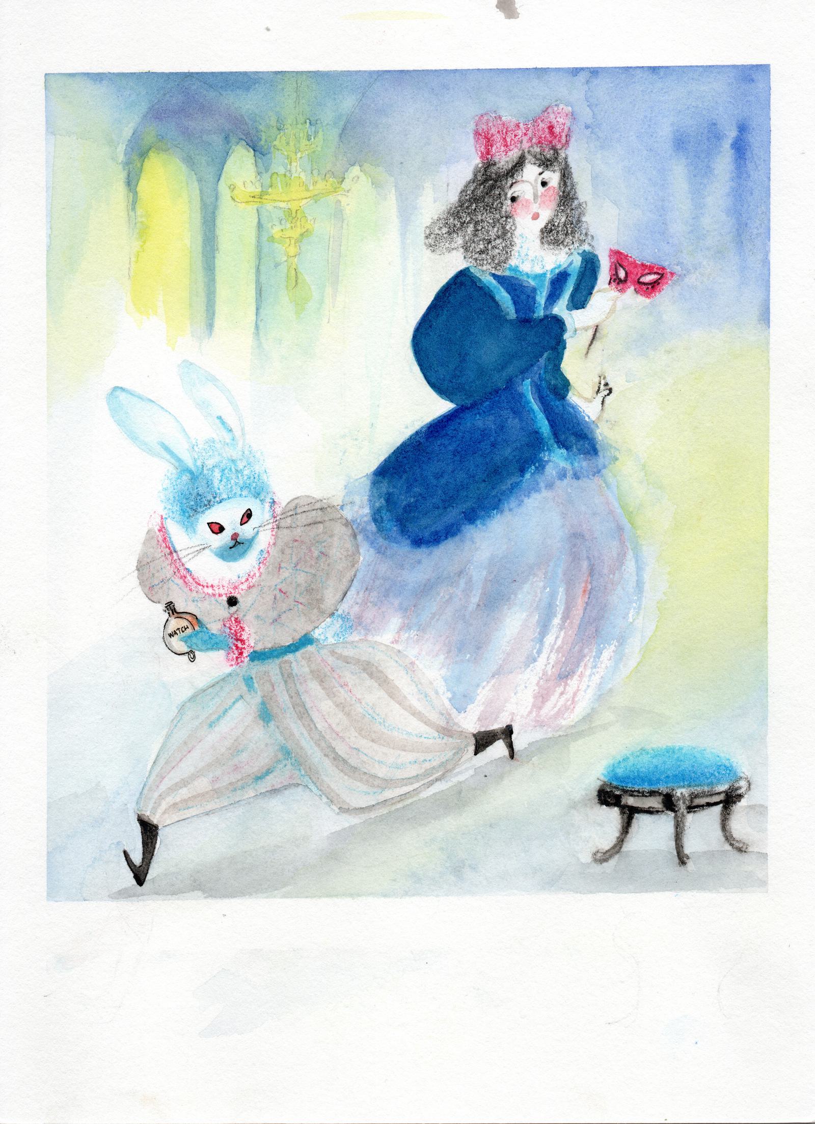 When Alice meet a rabbit