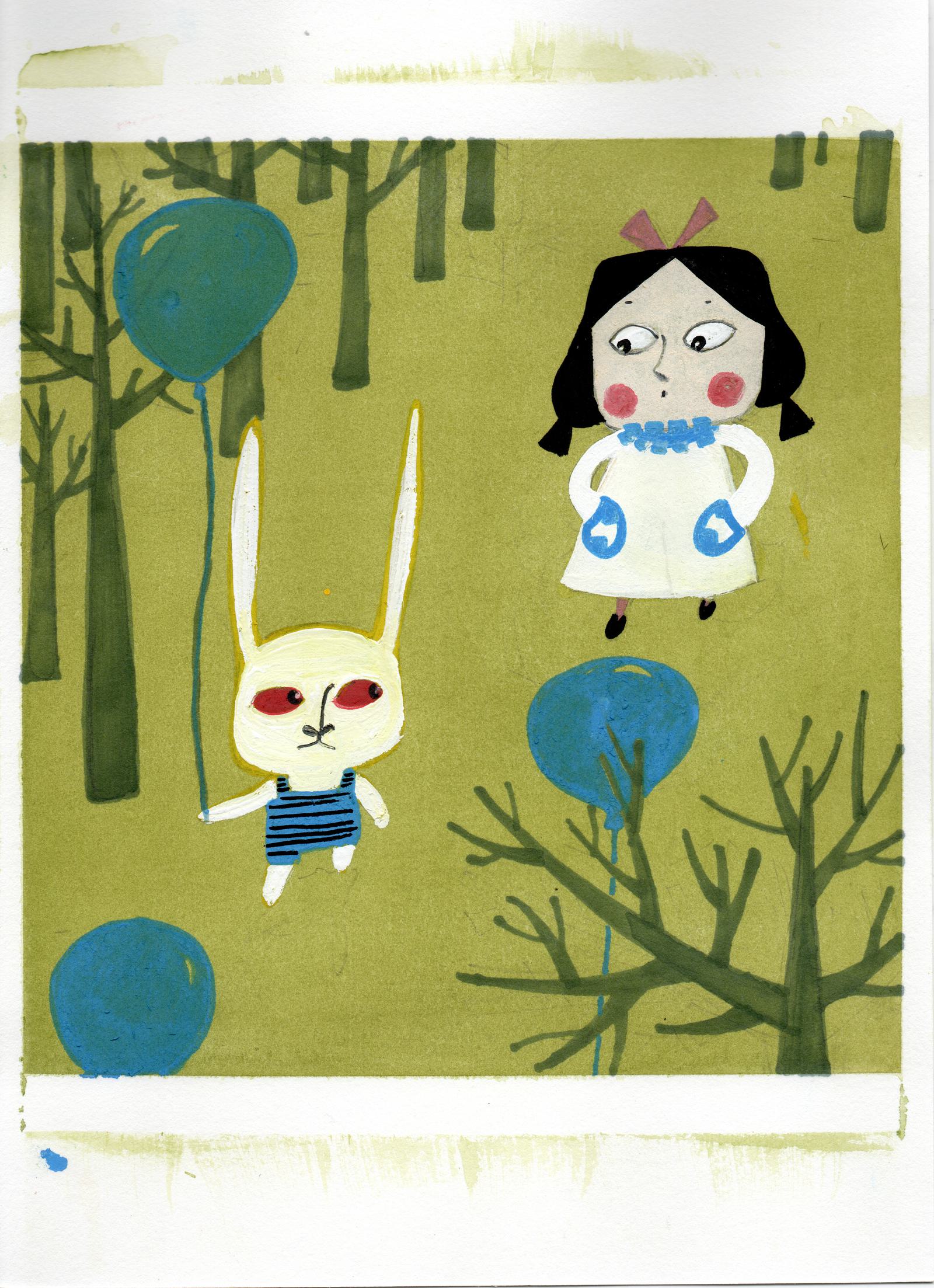 When Alice meet a rabbit